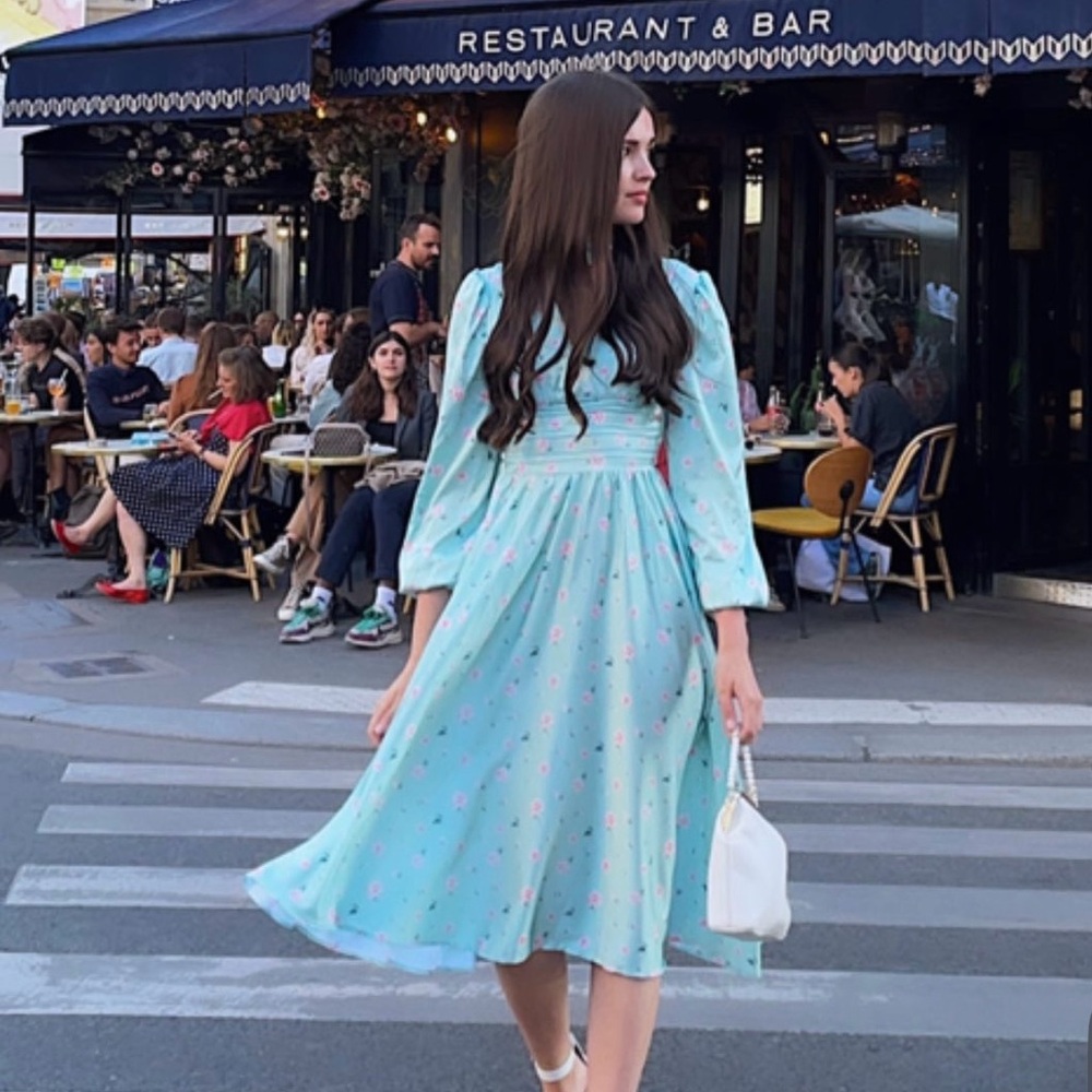 Beautiful Silk Midi Dress